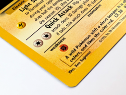 Electabuzz Black Star Stamped Pokemon Movie Promo #2 WOTC 1999 LP NP - Image 3