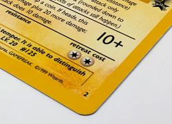 Electabuzz Black Star Stamped Pokemon Movie Promo #2 WOTC 1999 LP NP - Image 4