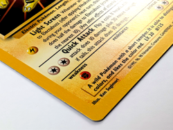 Electabuzz Black Star Stamped Pokemon Movie Promo #2 WOTC 1999 LP NP - Image 5