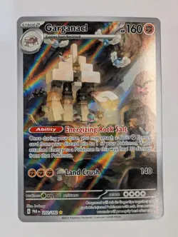 Garganacl IR 202/182 PAR EN Paradox Rift Illustration NM Pokemon Card TCG - Image 1