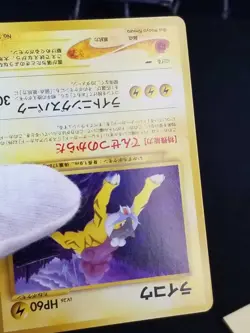 [NM] (B) Japanese Raikou No. 243 Neo Premium File 3 HP Pokemon Card TCG - Image 4