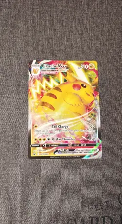 Pokemon Pikachu TCG VMAX SWSH286 Holo Promo Card Sword & Shield - Image 2