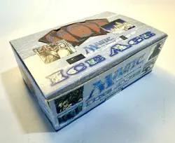 MTG: ICE AGE empty Booster Pack display box; minimal wear, NO CARDS, 1995 - Image 1