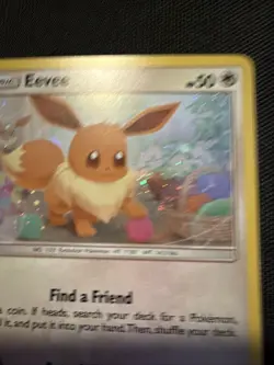 Eevee - (Cosmos Holo) Holo SM184 Sun & Moon Promo Pokemon Card NM - Image 4