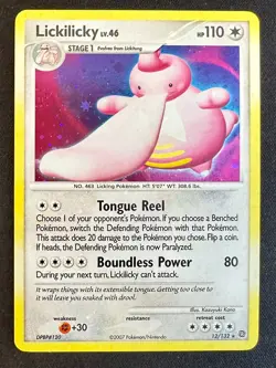 Lickilicky HEAVY HOLO BLEED 12/132 Secret Wonders Pokemon Card Holo Rare - Nm - Image 1