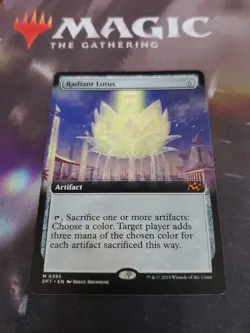 Mtg. Radiant Lotus. Borderless. Aetherdrift. Pack Fresh - Image 1