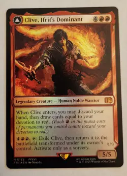 Clive, Ifrit's Dominant Final Fantasy Foil Mythic NM+ - Image 1