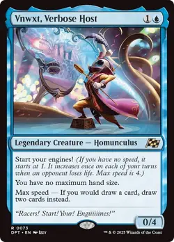 VNWXT, VERBOSE HOST x1 mtg NM-M Aetherdrift 1 Rare - Image 1