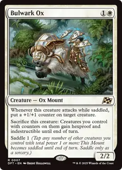 BULWARK OX x4 mtg NM-M Aetherdrift 4 Rare - Image 1