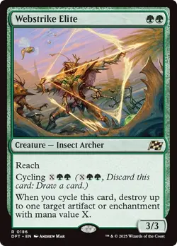 WEBSTRIKE ELITE x4 mtg NM-M Aetherdrift 4 Rare - Image 1