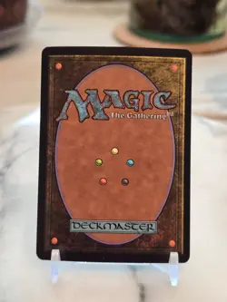 MTG Lightning Coils Mirrodin Foil ARTIST SIGNED LP - Image 2