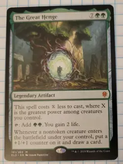 MTG The Great Henge ELD 161 Nonfoil M Eldraine - Image 1