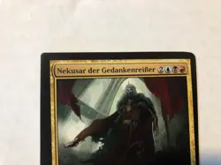 Miscut Nekusar, the Mindrazer German Misprint MTG GENUINE EDH Commander Magic - Image 2