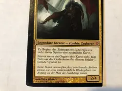 Miscut Nekusar, the Mindrazer German Misprint MTG GENUINE EDH Commander Magic - Image 3