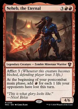 Neheb, the Eternal - Commander: Murders at Karlov Manor MKC- MTG - NM - Magic - - Image 1