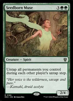 Seedborn Muse - Commander: Murders at Karlov Manor MKC- MTG - NM - Magic - 186 R - Image 1