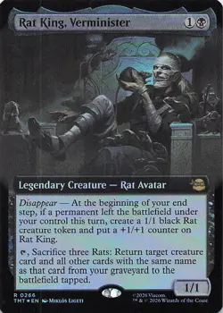 Rat King, Verminister (Extended Art) Teenage Mutant Ninja Turtles Foil - Image 1