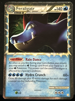 Pokemon TCG Feraligatr Prime Heartgold & Soulsilver 108/123 Holo Holo Rare Prime - Image 1