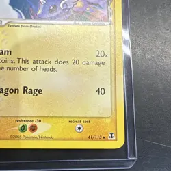 Pokemon Dragonair 41/113 Delta Species Holo Uncommon 70 HP Stage 1 English - Image 2