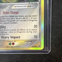Dragonite - EX Delta Species - 3/113 - Holo Rare - Pokemon TCG - MP - Image 4