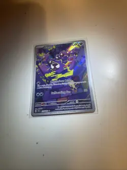 Pokemon Gastly 177/162 SV05: Temporal Forces Illustration Rare Holo Card English - Image 3