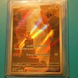 Pokemon TCG Charmander 168/165 SV Scarlet & Violet 151 IR Full Art Holo EN - Image 1