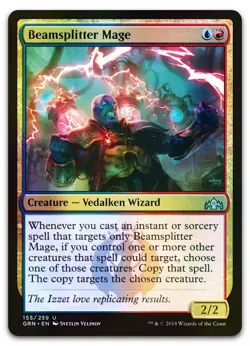 Beamsplitter Mage #155 (Foil) (LP) Guilds of Ravnica GRN Magic MTG - Image 1