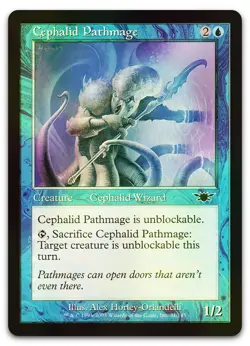 Cephalid Pathmage #31 (Foil) (LP) Legions LGN Magic MTG - Image 1