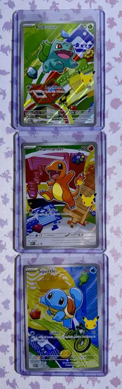 Pokemon First Partner Illustration Series 1 Complete Set (w/ Error Popplio) 😯🔥 - Image 3