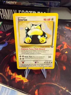 SNORLAX 27/64 JUNGLE Unlimited Rare Pokemon - Image 1