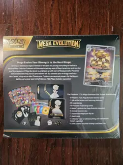Pokemon TCG Mega Evolution ETB Elite Trainier Box New & Sealed - Image 2