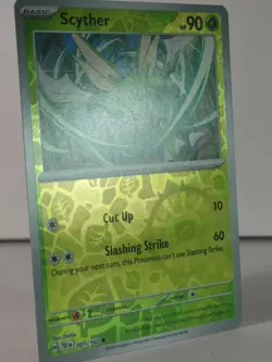 Scyther - Reverse Holo - Temporal Forces #001 - POKEMON - NM - V - Image 2