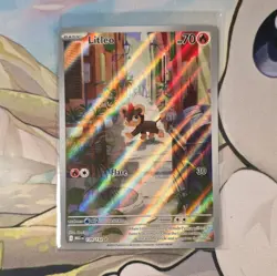 Pokemon Litleo Illustration Rare Holo 139/132 Me01: Mega Evolution - Image 1