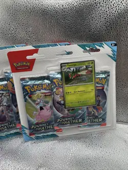 Pokemon Journey Together 3pack Blister. 2x Yanmega & 2x SCrafty. New And Sealed! - Image 3