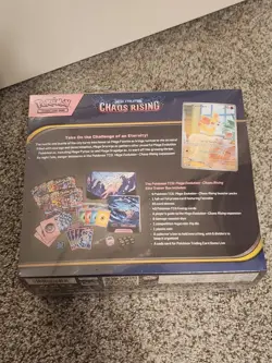 Pokemon Chaos Rising Elite Trainer Box factory Sealed ETB Box - Image 2
