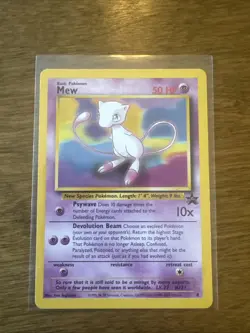 Pokemon Mew League Black Star Promo #8 - Image 1