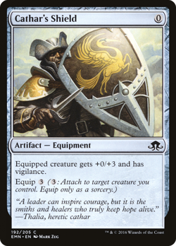 Cathar's Shield #192 (Foil) (MP) Eldritch Moon EMN Magic MTG - Image 1