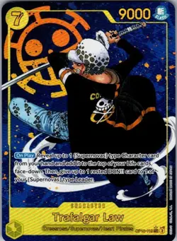 One Piece Trafalgar Law OP10-119 SEC Alt Art Royal Blood - Image 1