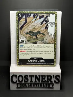Ground Death OP14-096 Rare One Piece The Azure Sea's Seven English - Image 1