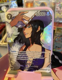 One Piece Ms. All Sunday OP04-064 SR Foil Alt art - Image 1
