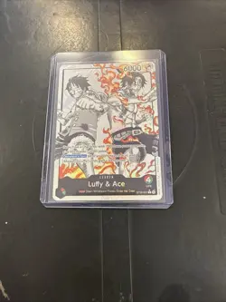 ONE PIECE Luffy & Ace (Parallel) ST30-001 Starter Deck EX: Luffy & Ace Foil - Image 1