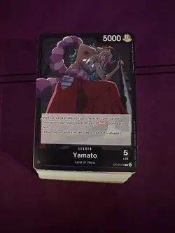 One Piece TCG: Yamato OP-16 Pre Built Deck! Ready To Play! Don Included! - Image 1