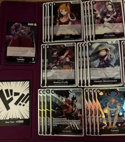 One Piece TCG: Yamato OP-16 Pre Built Deck! Ready To Play! Don Included! - Image 3