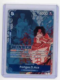 Portgas D Ace OP07-053 Winner LP One Piece TCG English - Image 1