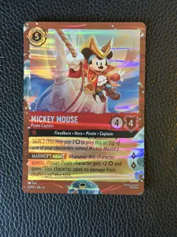 Disney Cruise Line Exclusive Lorcana P3 Foil Mickey & Minnie Mouse Promo Cards - Image 3