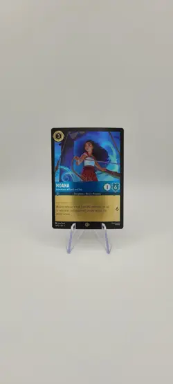 Disney Lorcana TCG: Moana 26/P2 Adventurers on Land and Sea CINEMARK Promo - NM - Image 3