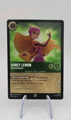 Disney Lorcana TCG: Honey Lemon 11/P2 Azurite Sea Promo - Cold Foil - NM - Image 1