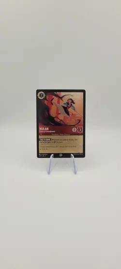 Disney Lorcana TCG: Mulan Enemy of Entanglement 37/P1 - Foil Promo - NM - Image 3