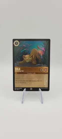 Disney Lorcana TCG: Nala - Mischievous Cub 3/P2 Promo Cold Foil - NM - Image 2