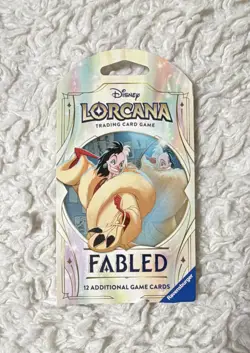 FACTORY SEALED Fabled Booster Pack Disney Lorcana TCG 2025 Ravensburger - Image 1